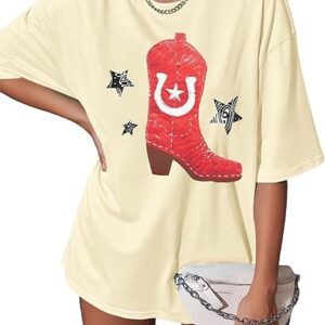 Women Oversized Belle's Book Shop Shirts